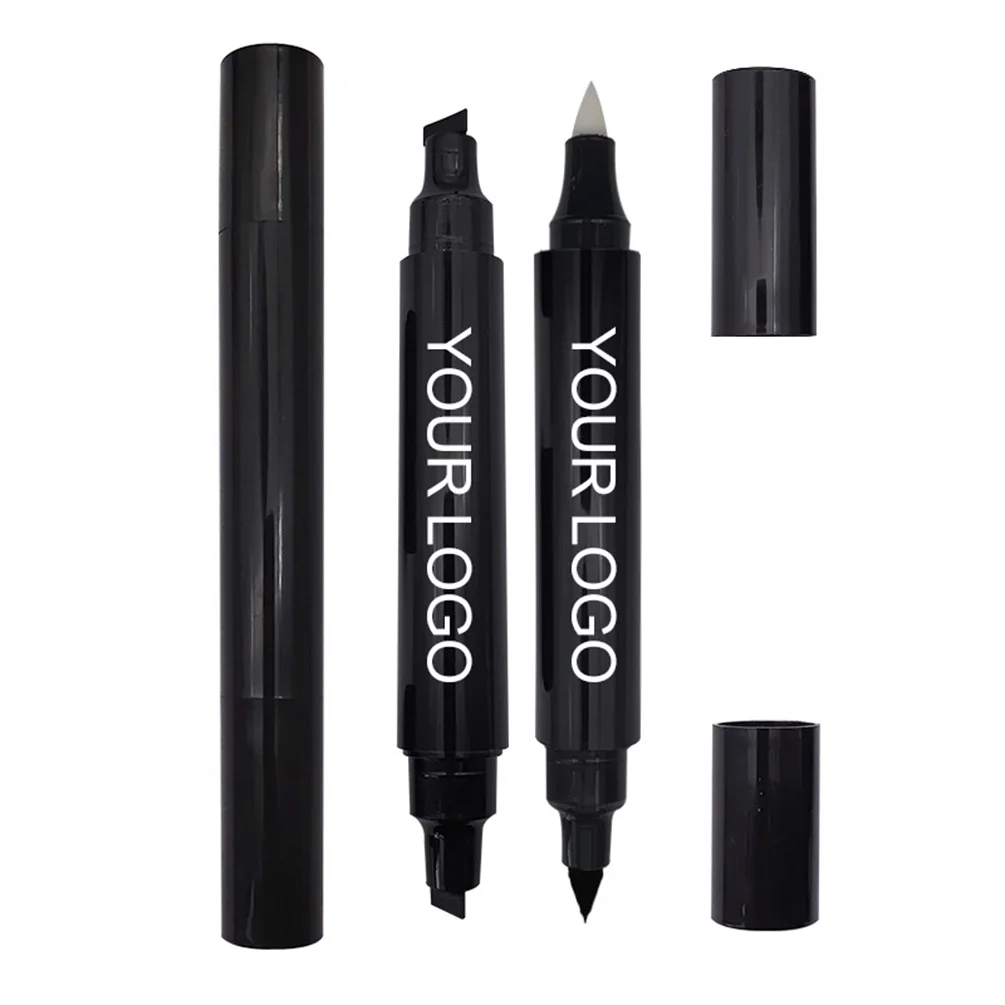 

Thick Tube Double-ended Smooth and Quick-drying Thin Eyeliner Private Label Low MOQ Magic Eyeliner Eraser Free Shipping