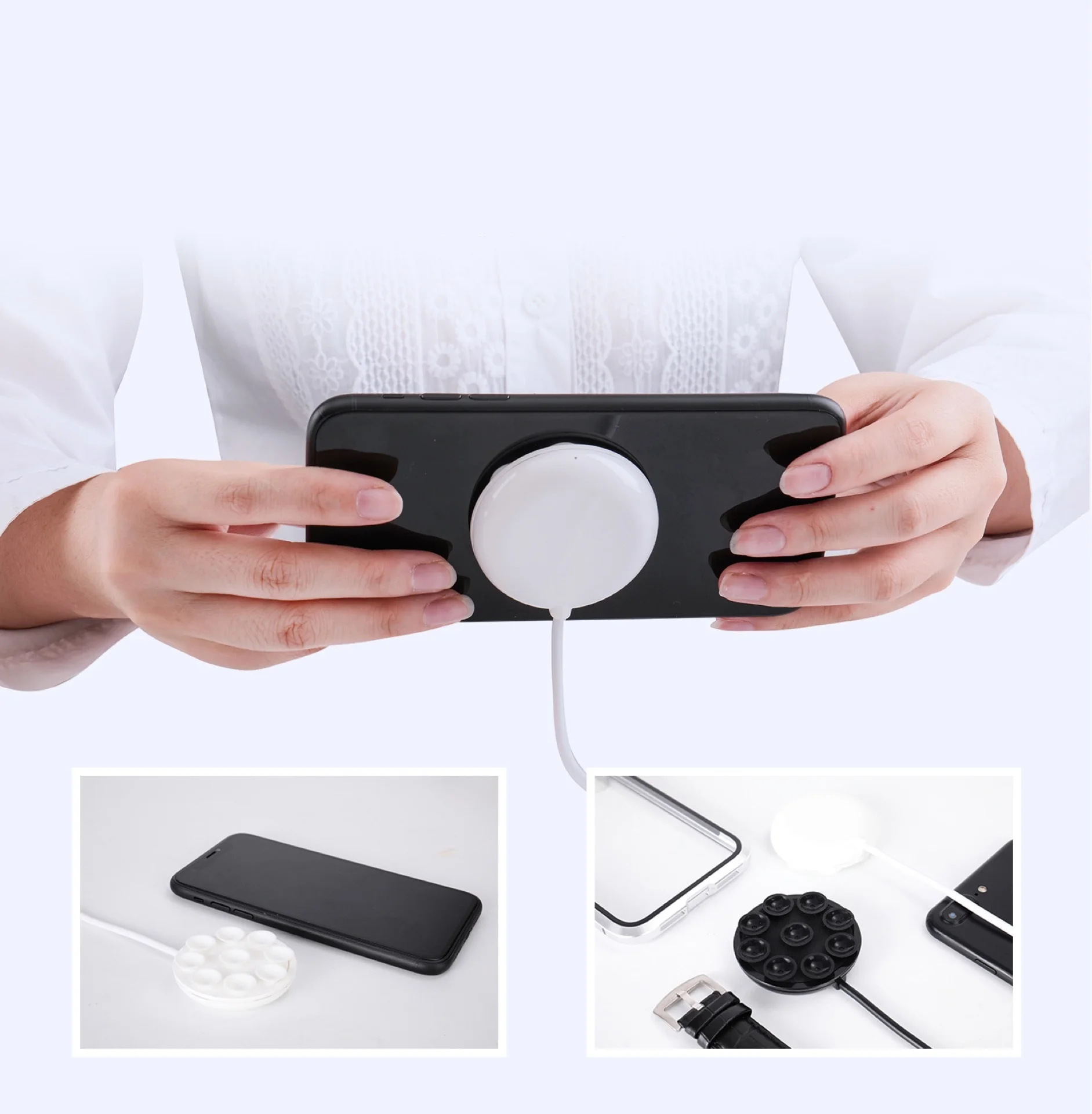 
new universal qi wireless charger use game FAST CHARGE 10W charger holder for mobile phone 