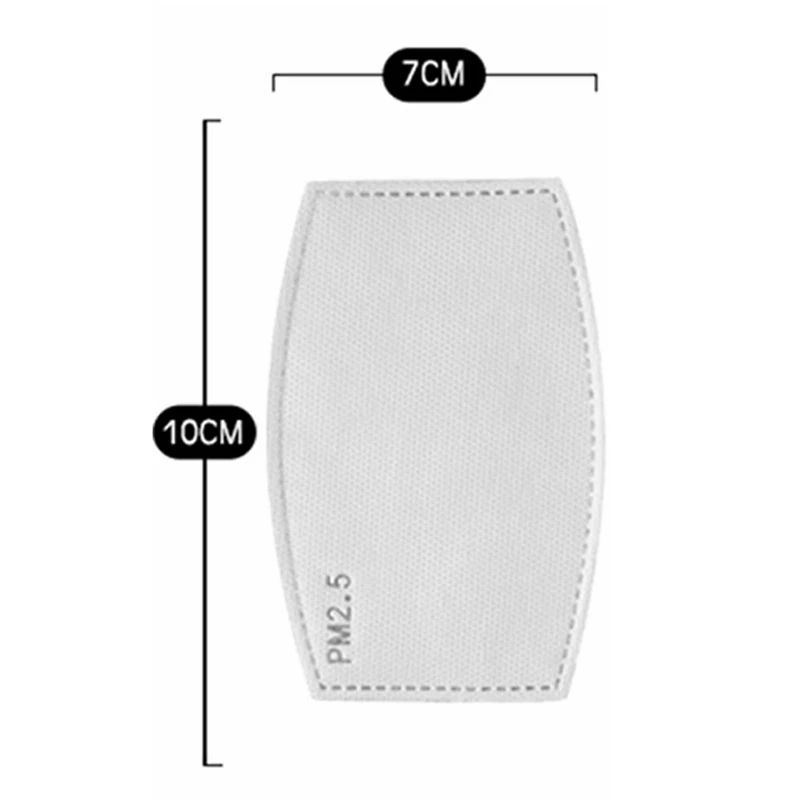 
Pm 2.5 Filter Dust Anti Air Pollution Face Carbon Filter Child PM 2.5 Anti-Dust Cotton Filter 