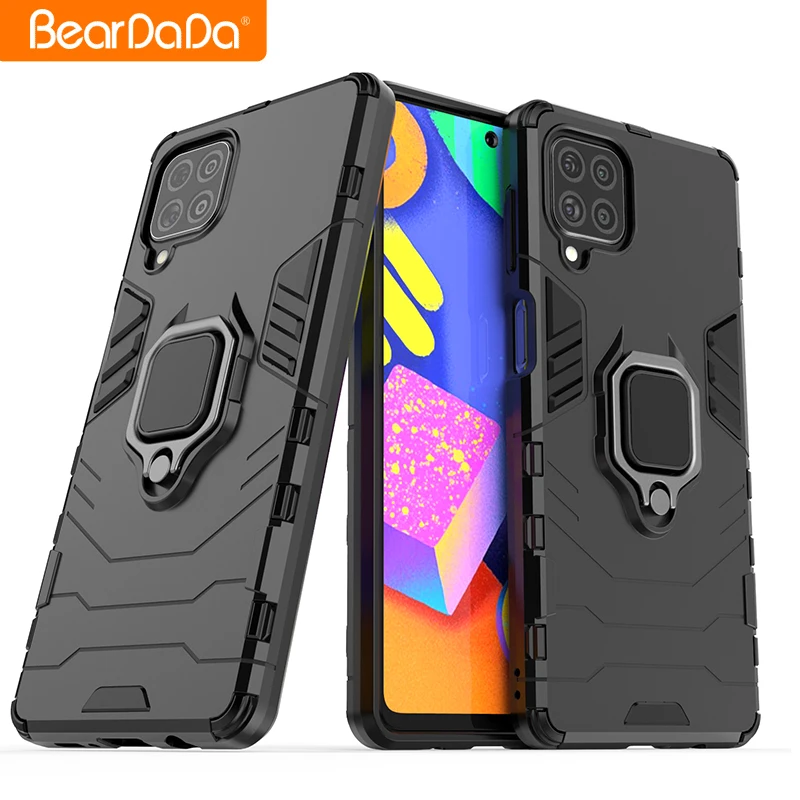 

black lives matte tpu soft phone cover case for Samsung F62/M62 high quality metal ring cell phone case luxury ultra thin cover