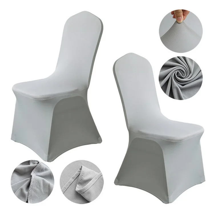 

Hotsale Universal Fit Stretch Wedding Spandex Chair Covers For Living Room Dining Room