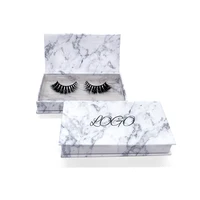 

SY shuying OEM manufacturer custom marble box custom empty eyelash packaging box private label