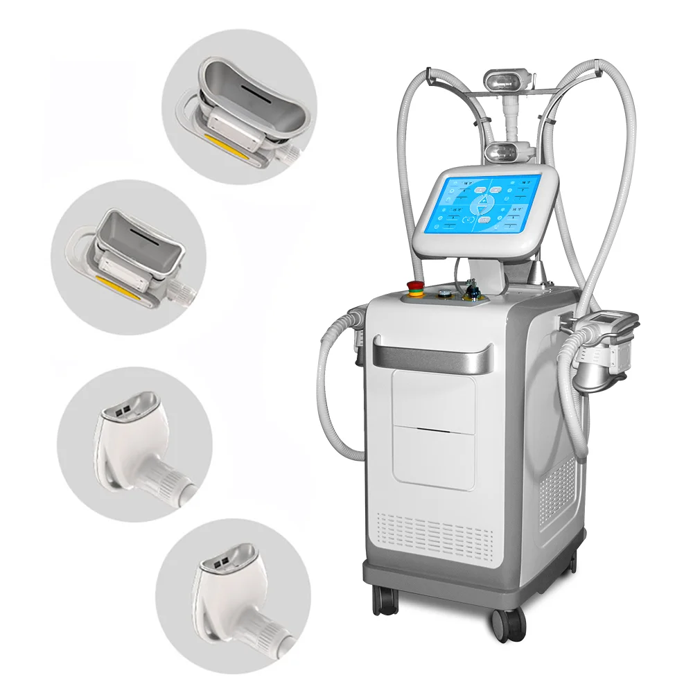 

Cryo 360 Cooling Cryolipolisys Slimming Machine Cryo Four Handpieces Can Work Together