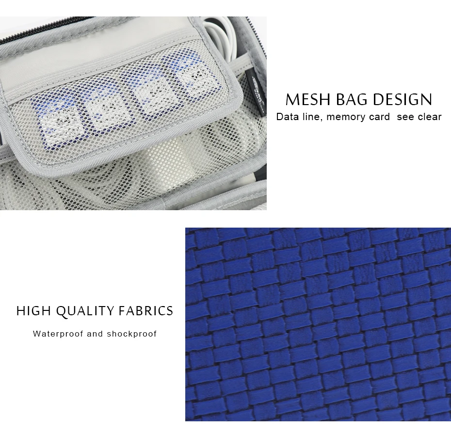 Protective Small Hard Electronic Accessories Case Eva 2.5inch Hdd Case