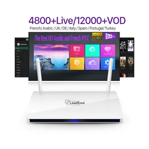 Leadcool Smart IPTV Box Hindi & French Channels