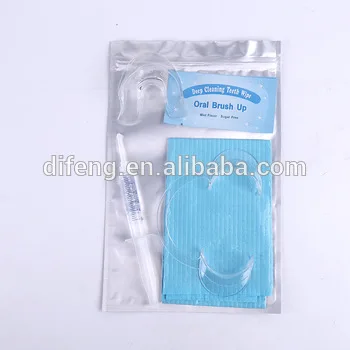 New style spa use non peroxide teeth whitening kit