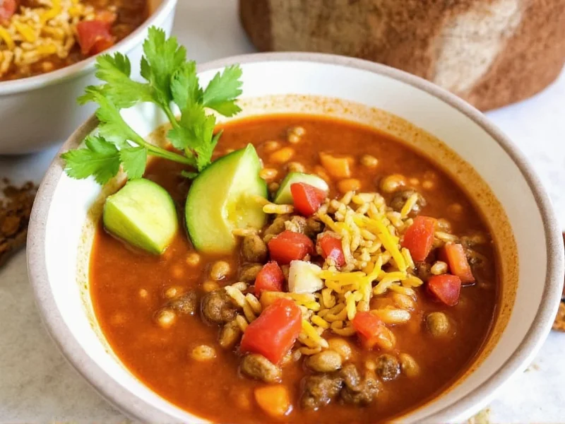 Healthy Taco Soup: Nutritious Recipe & Nutrition Facts