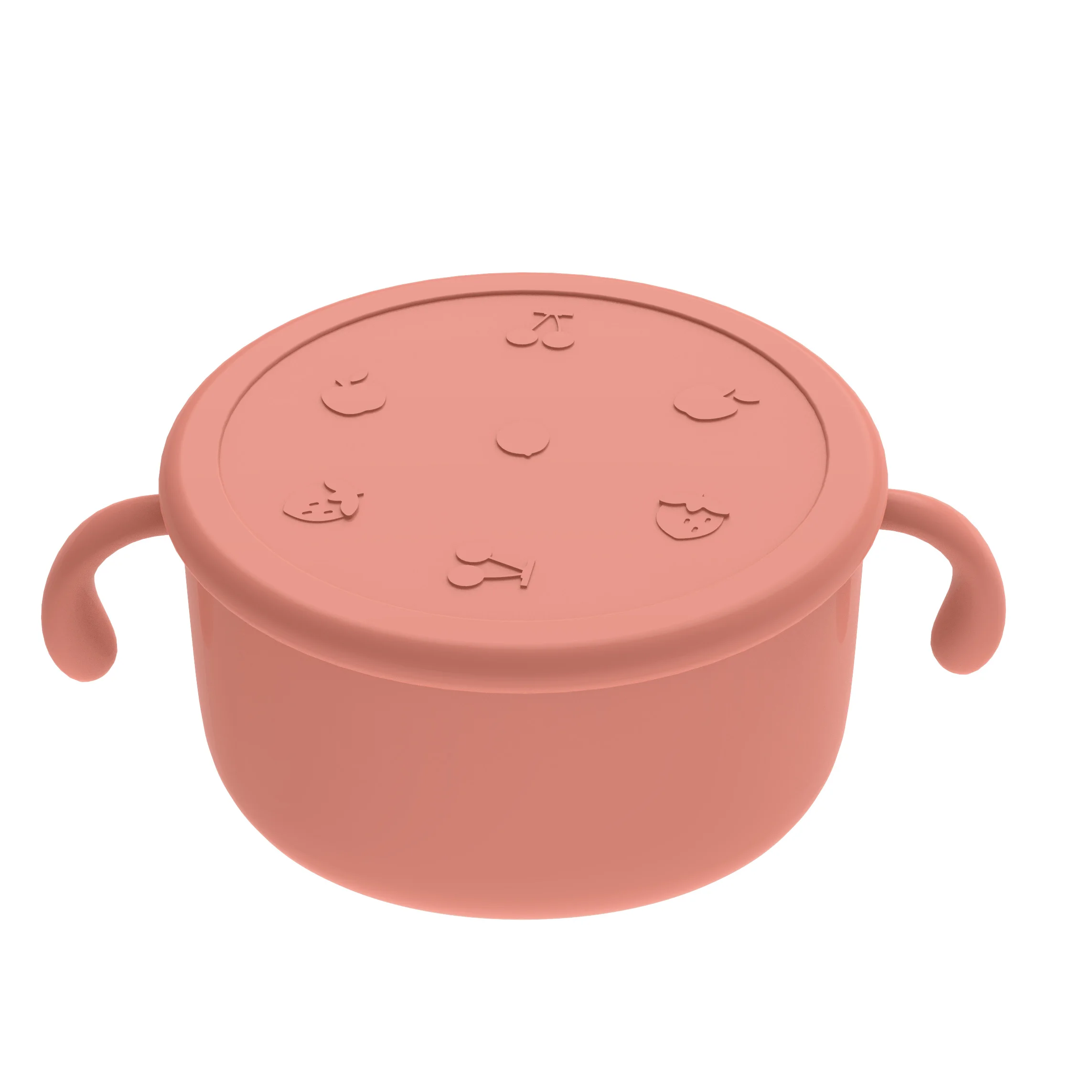 

Snack Bowl Set for Babies Idea Portable Silicon Brand 2021 New CLASSIC Room Modern Support Customized Kitchen Casual Rustic Kids, Customized color