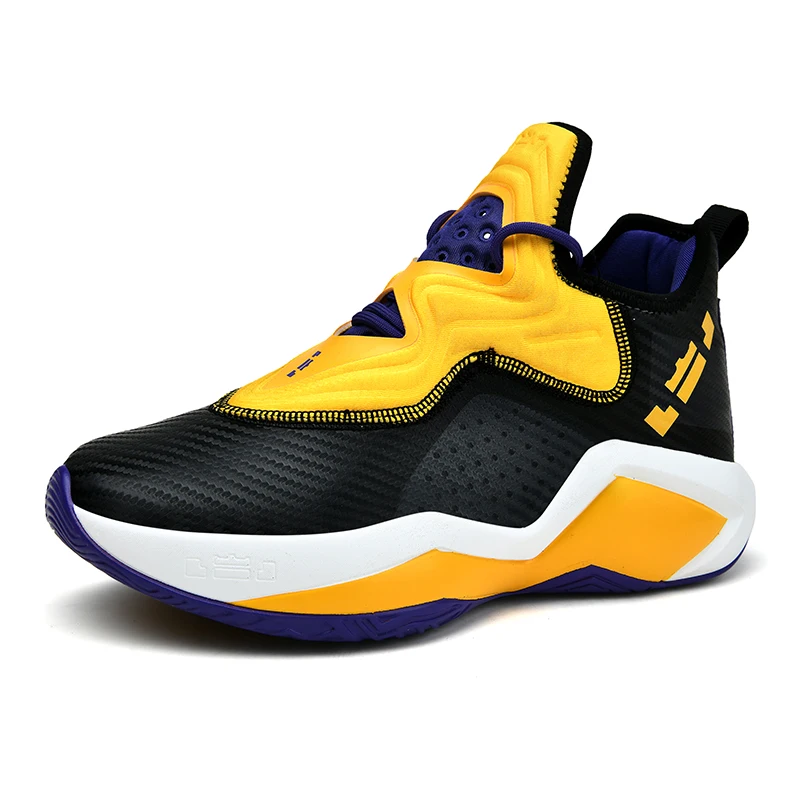 

Custom Men Basketball Shoes Male Street Basketball Culture Sports Shoes High Quality Sneakers Shoes for Men, Four color