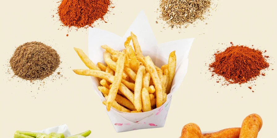 Smoked Paprika and Garlic Powder Mojo Fries