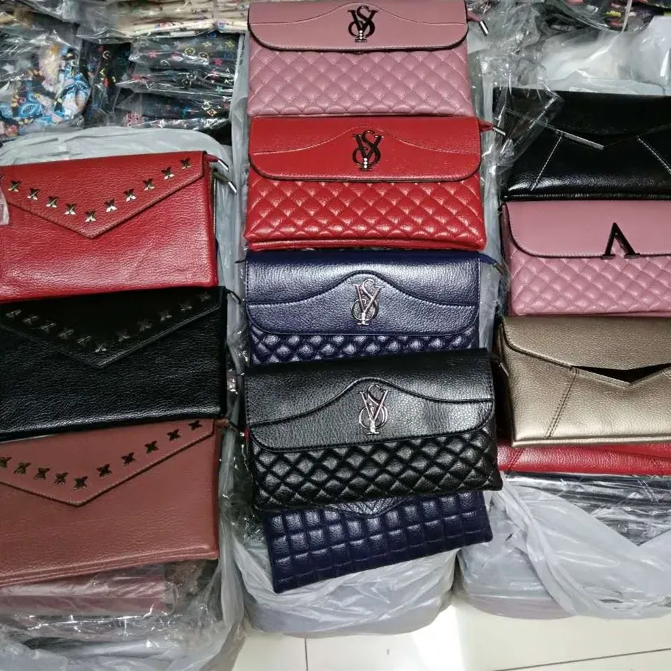 

Mix style cheap trend Women's PU shoulder bag ladies handbags stock, Mix color