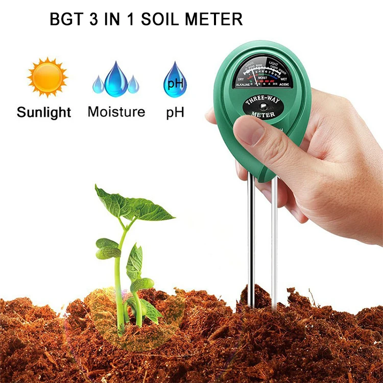 Digital Portable Soil Survey Instrument Economic Sunlight Moisture Ph 3 ...