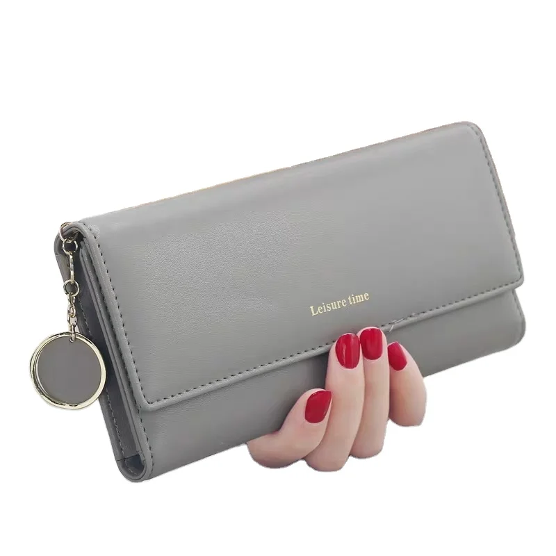 

Custom Fashion women wallet cellphone bags custom pu leather money bags hot sell lady wallet