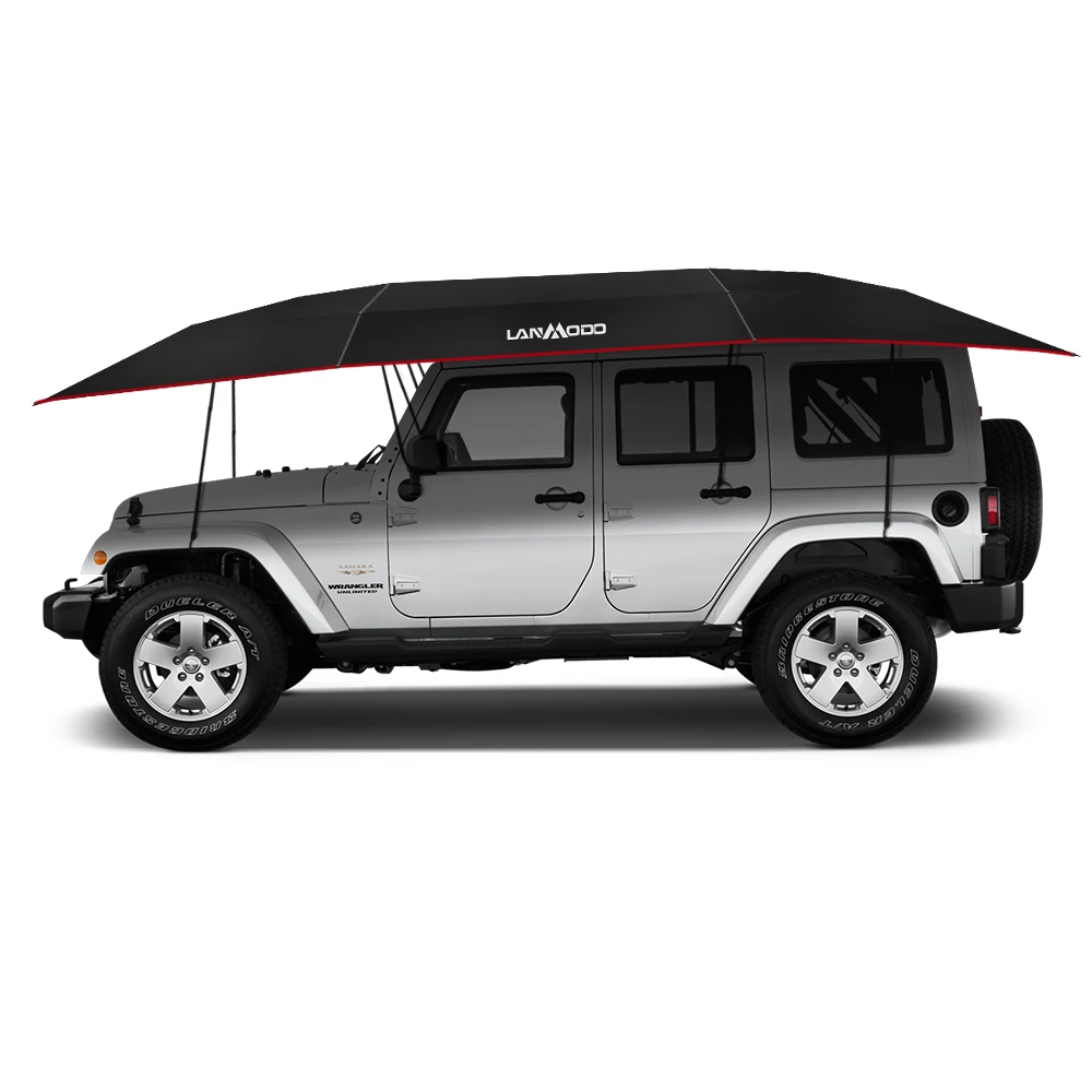 
Lanmodo 4.8m manual Large Size Portable Fashionable Car Covers withstand hail 