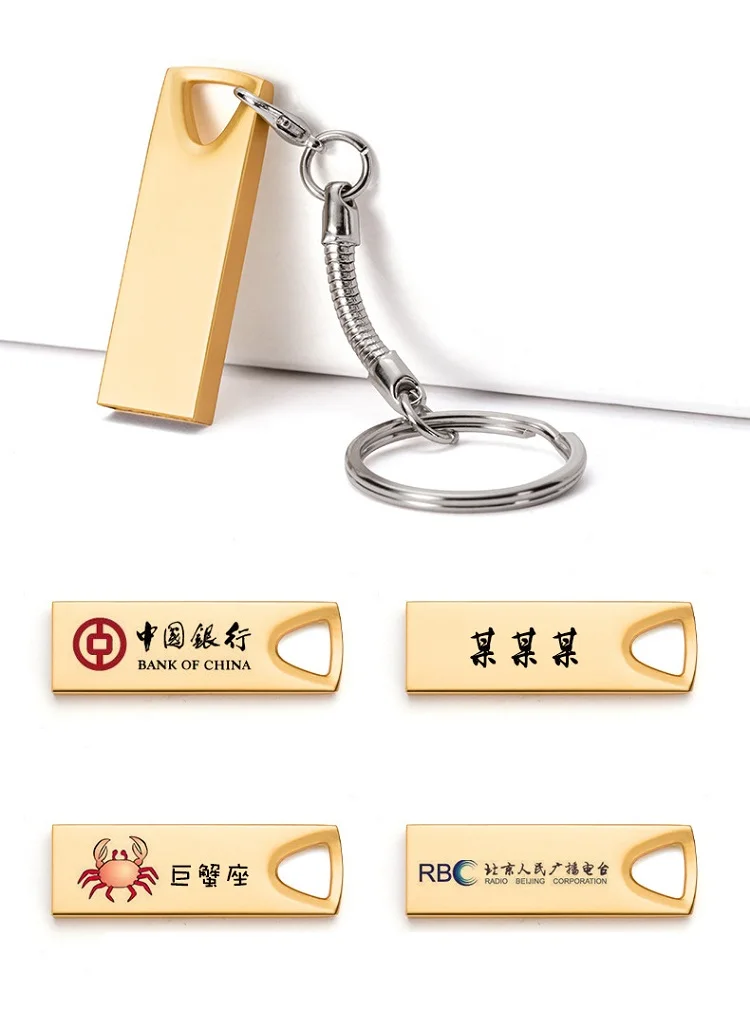 Mini Metal USB Pen Flash Memory Pen Drive 8GB 16GB Pen Drive 32GB 64GB 128GB Flash Drive - ANKUX.COM