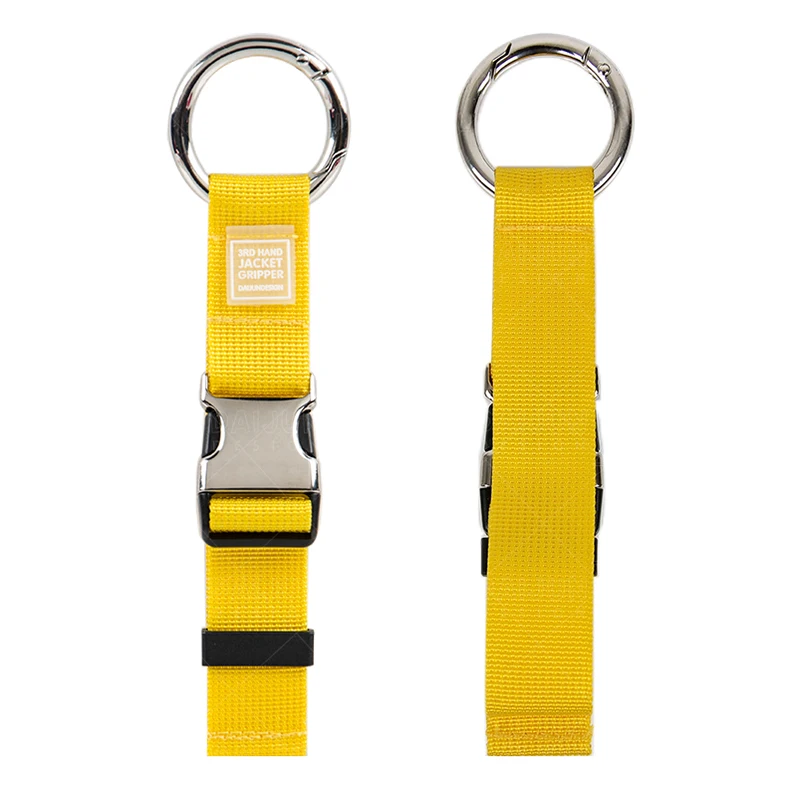 

2021 NEW Promotion travel accessories luggage strap with Metal Ring, Customized color