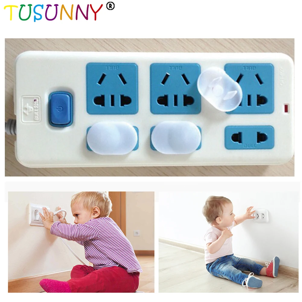 

Baby Item Electric Socket Plug Cover for Child Kids, White