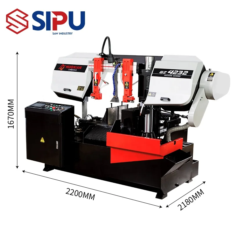 
High Productivity Auto horizontal band saw cutting machine Max.Cutting Capacity 330mm automatic machine for bandsaw 