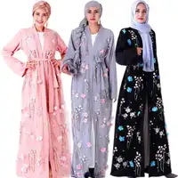 

Abaya style 2019 islamic clothing muslim dress clothing turkey abaya embroidery muslim kimono dress