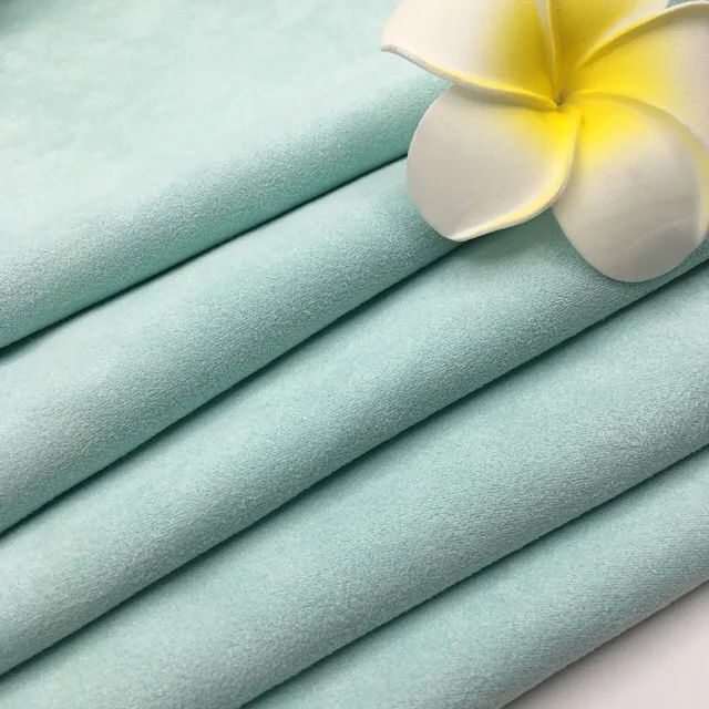 100% 聚酯皮革绒面革面料女士西装外套/沙发/珠宝袋/室内装饰品/鞋