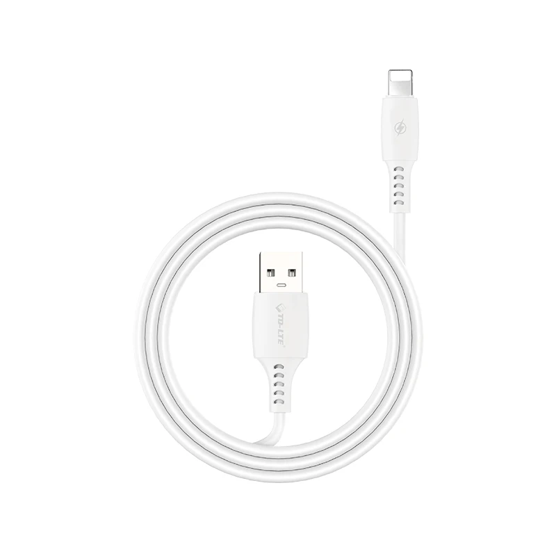 

OEM LOGO customized 2m pvc 2.4A Usb fast charging micro v8 cable,TYPE C usb cable, cargador Linea de datos for iphone, White/black