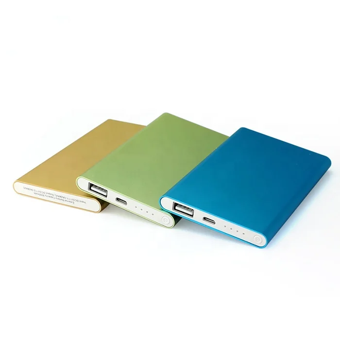 

Custom High quality Colorful portable power bank 8000mAh