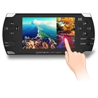 

Directly Sale 4.3 Inch 8GB Game Console Touch Screen X8 For PSP Console Games Portable With10000 Built-in Games For Sale