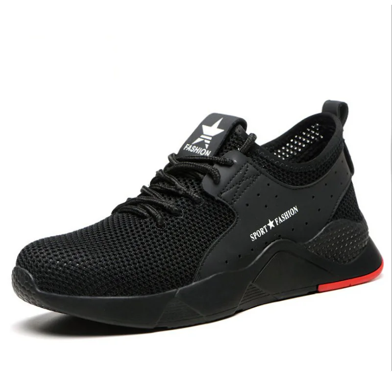 

Breathable and deodorant safety shoes sports casual shoes, 2 colors