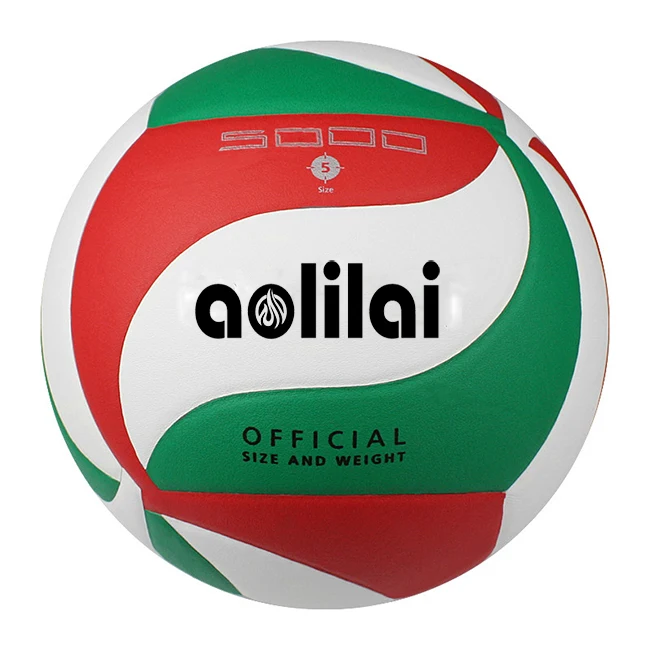 

Professional volleyball ball wholesale microfiber PU Aolilai 4500 5000 Volleyball Ball, Customize color
