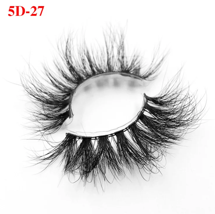 

Wholesale Creat my own brand 3D mink lashes private label cheap price false eyelashes, Black color