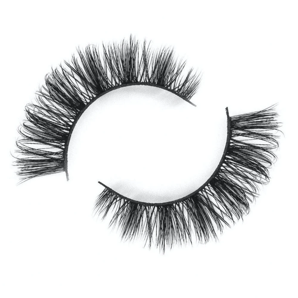 

Anforlin Factory Natural Clear Band Wispy Eyelashes D Curl Strip Eyelashes Curl Wholesale Soft Vegan Silk Lash Vendor