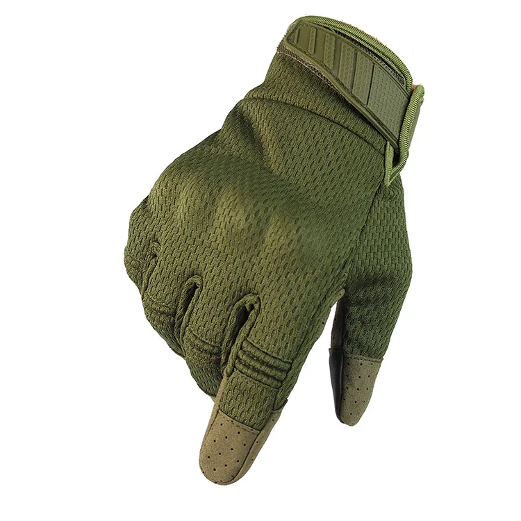 

Amazon Hot-selling Unique Adjustable Wrist Design Soft And Flexible Motor Cycle Riding Gloves, Black, army green, sandy
