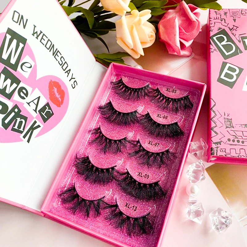 

2021 new style wholesale 3d mink eyelashes faux mink lashes private label, Natural black