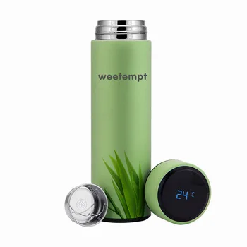 

500ml stainless steel Reusable Metal flask Stainless Steel Smart Tea Water Bottle With Infuser, Customized color