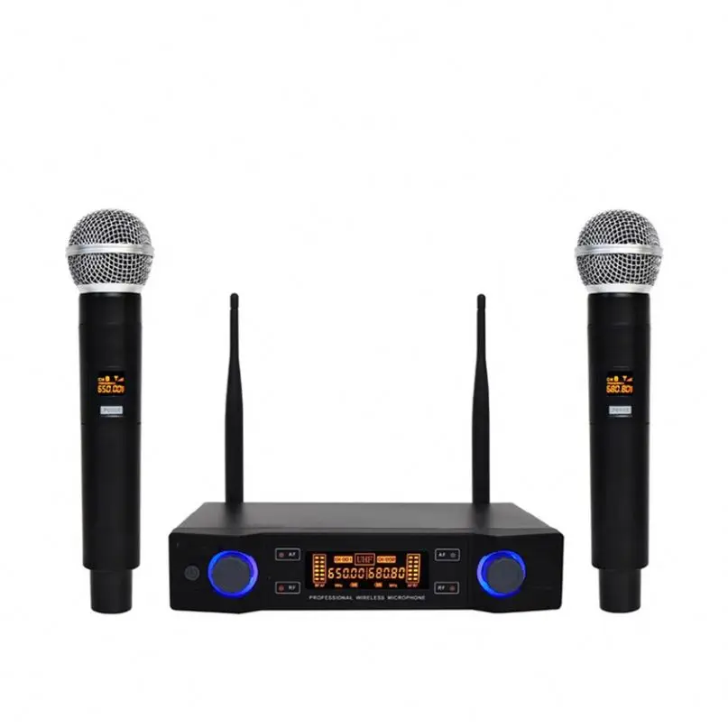 

GAW-899 Wireless Microphone Karaoke Mic With CE Certificate, Black