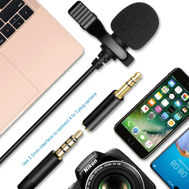 

2021 Factory supply promotional microphone YL-03 lavalier phone recording microphone phone lavalier microphone