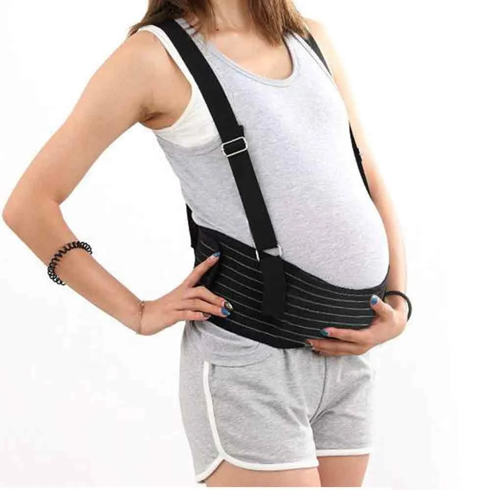 

Breathable And Adjustable Cotton Pregnancy Maternity Belt Pregnant Women Belly Support, Black,skin,grey