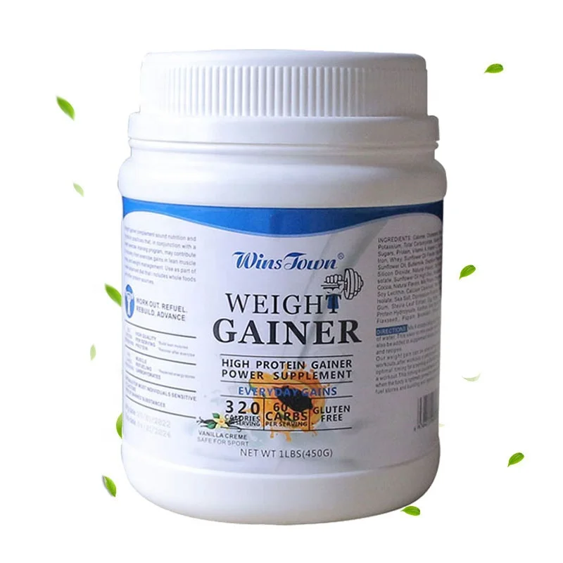 

Private label Weight gainer protein muscle growth whey Protein isolate powder Promotes Healthy weight gain supplements