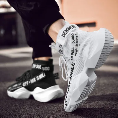 

Wholesaling Personality Black White Fashion Design Hot Selling Sports Men's Casual Shoes, White/black/black & white/black add velvet/white add velvet