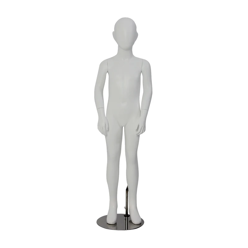 

High quality kids mannequins for window display, White