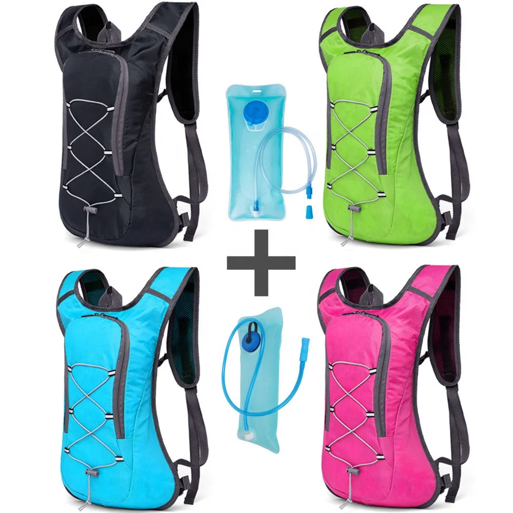 

Pinghu Sinotex Custom Logo Cycling running pack hiking hydration backpack with 2l Water Bladder, Picture color