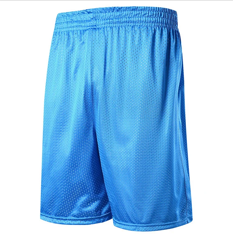 

mesh men's fitness basketball shorts quick dry shorts with pocket
