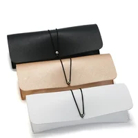 

2019 Wholesale High Quality Custom Logo Soft Leather Sunglasses Case