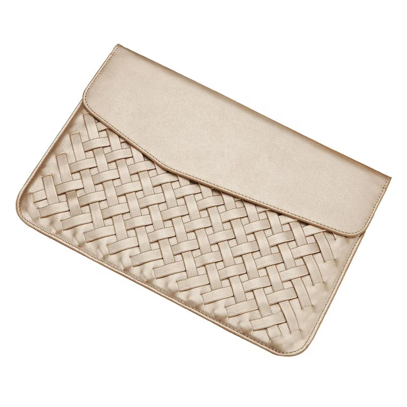 

leather laptop cover bags woven models for notebook, Customized color