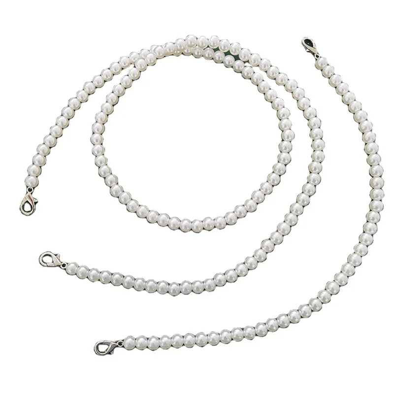 

Kesoil-1 Handbag Belts Accessories Cellphone Handle Women Pearl Bag Chain