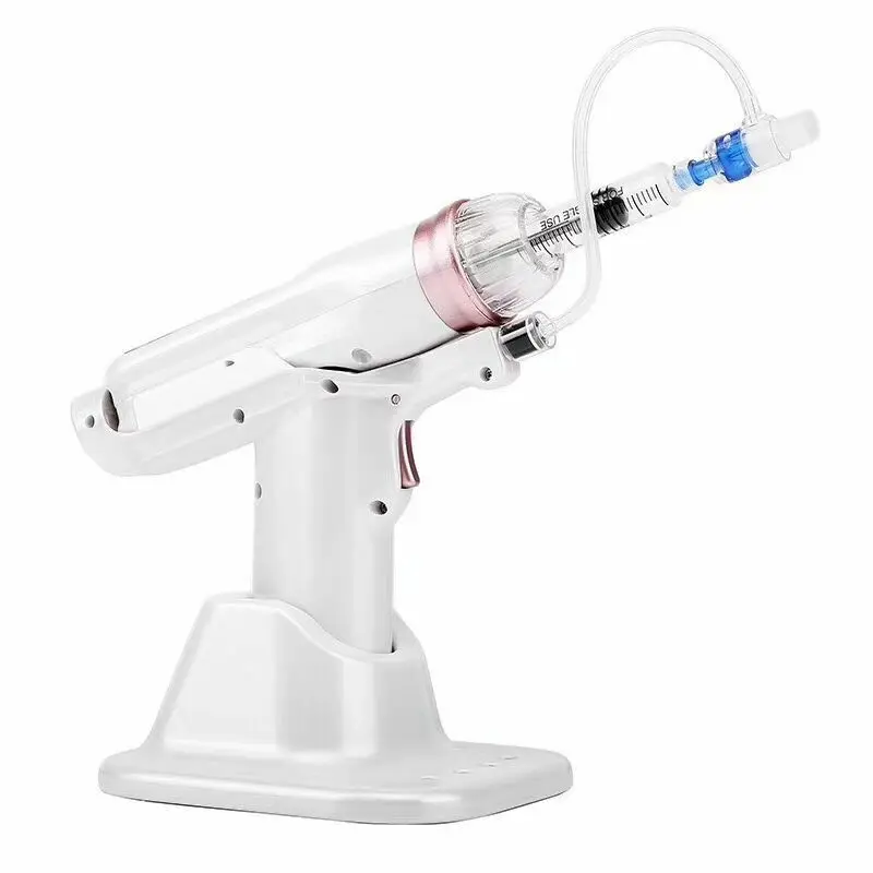 

Portable needle free injection EZ meso injector mesotherapy gun for face care, White