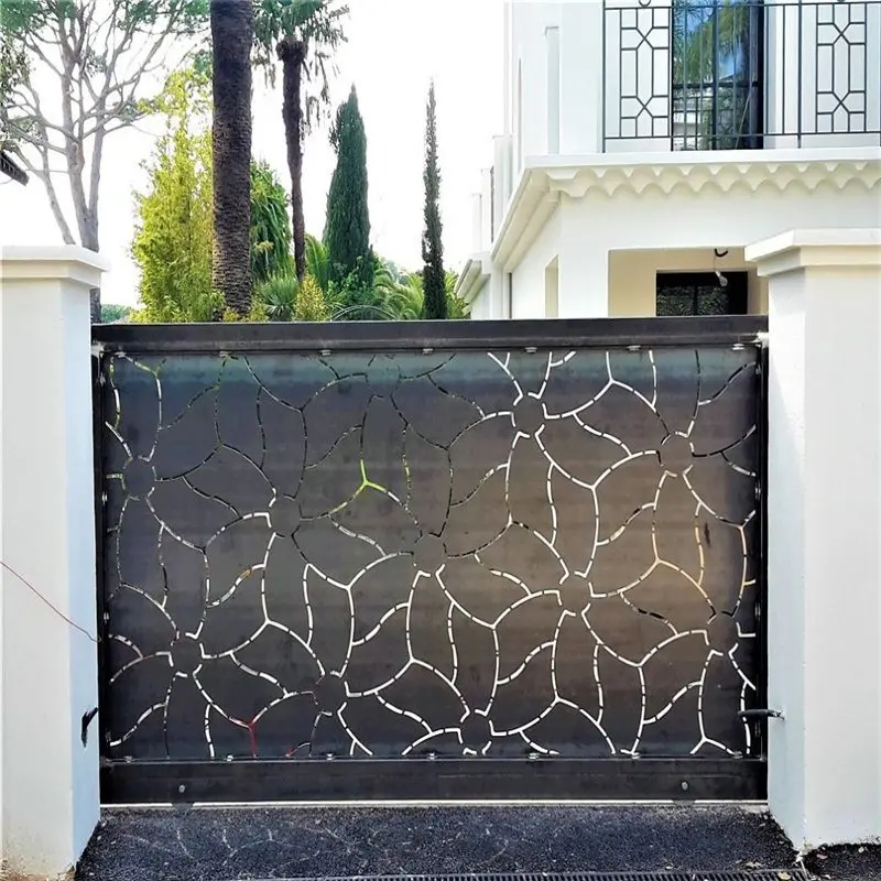 

Wholesales Decorative balcony metal fence, Black