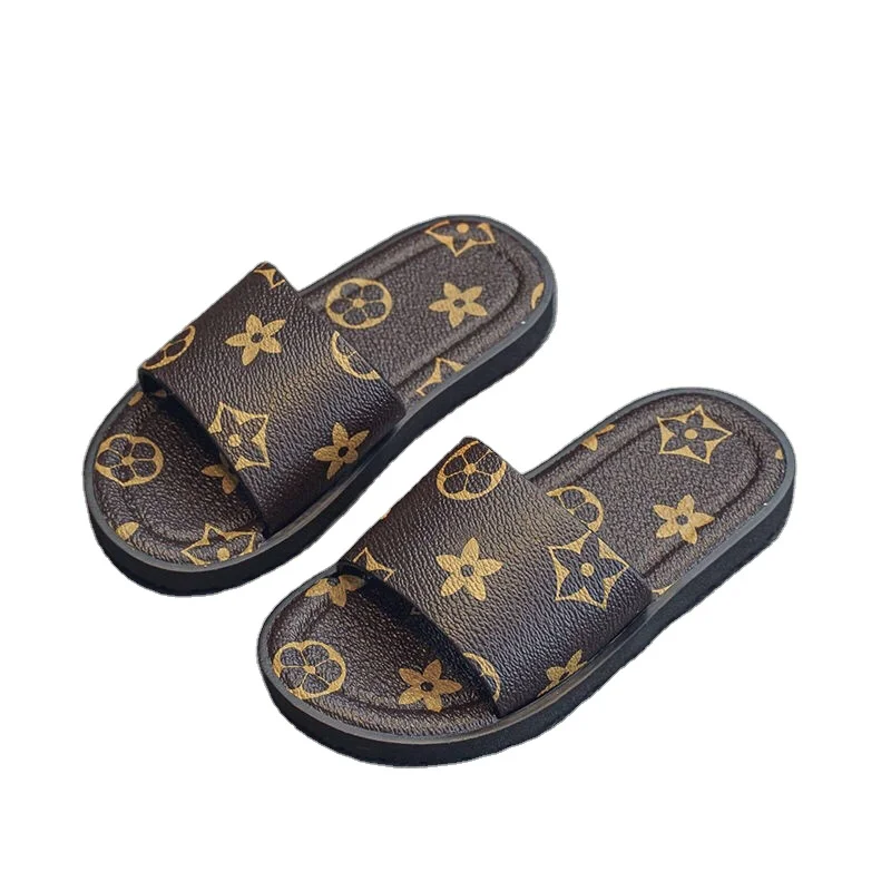 

Wholesale New Arrival House Summer Soft Sole Boys Girls Kids Sandals Children Slippers Mommy And Me Slippers, As picture show