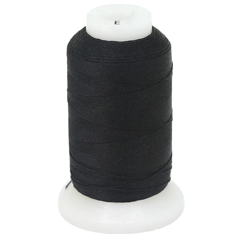 

200 Yards Handmade Customizable Wholesale Factory Price Supply 100% Natural Silk Cord Black Jewelry Silk Cord