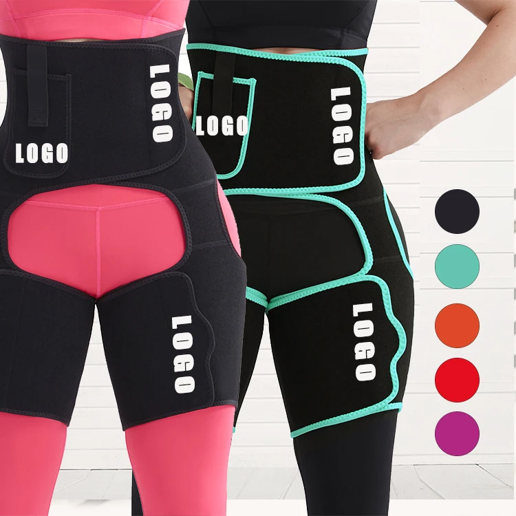 

High Quality Neoprene Waist Trainer Private Label Tummy Control Butt Lifter Waist And Thigh Trainer, As show